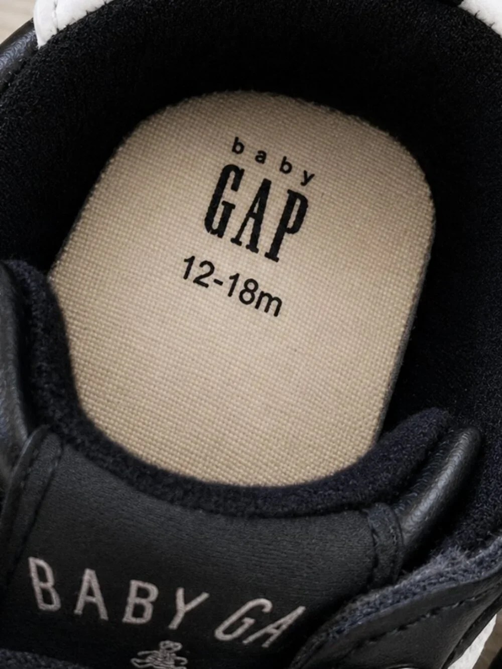 Gap Boy's Black Loafer & Sneaker Bundle SZ 12-18M